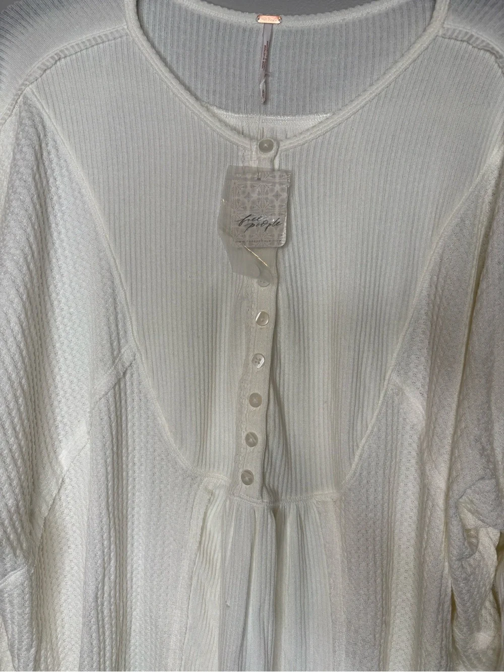 Free People Leo Henley Top NWT